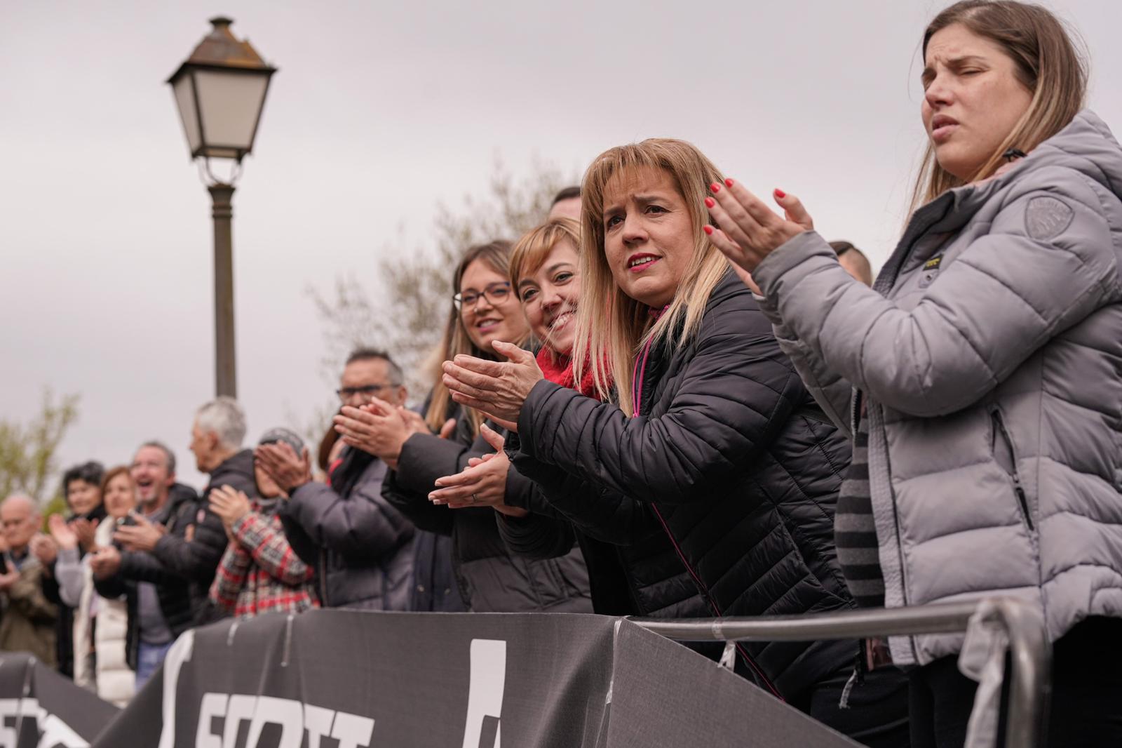 Fotos: Julen Ozaeta y Arrate Mintegui, vencedores de la 35 edición de la Subida a Estíbaliz