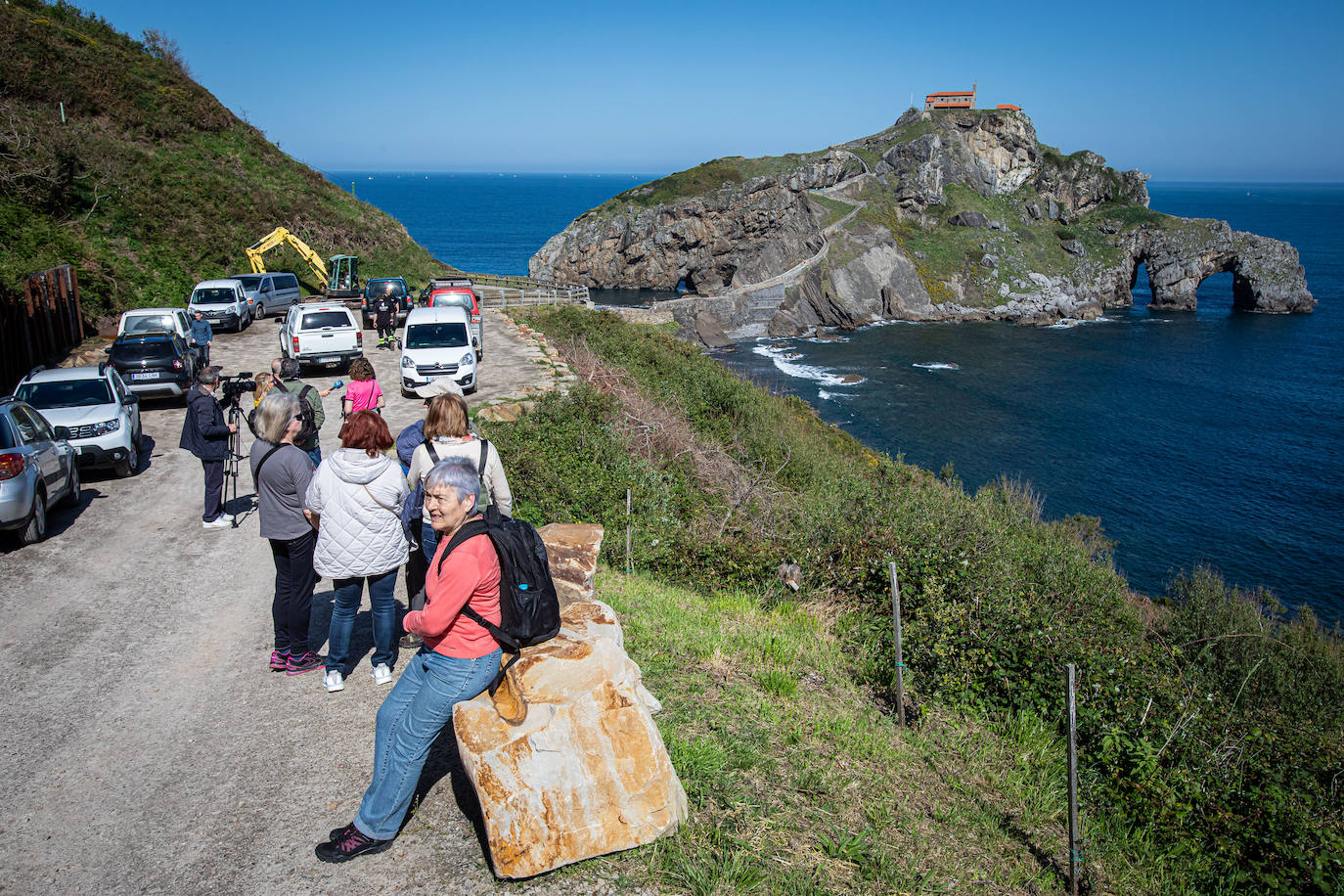 Fotos: Reabre la ermira de San Juan de Gaztelugatxe