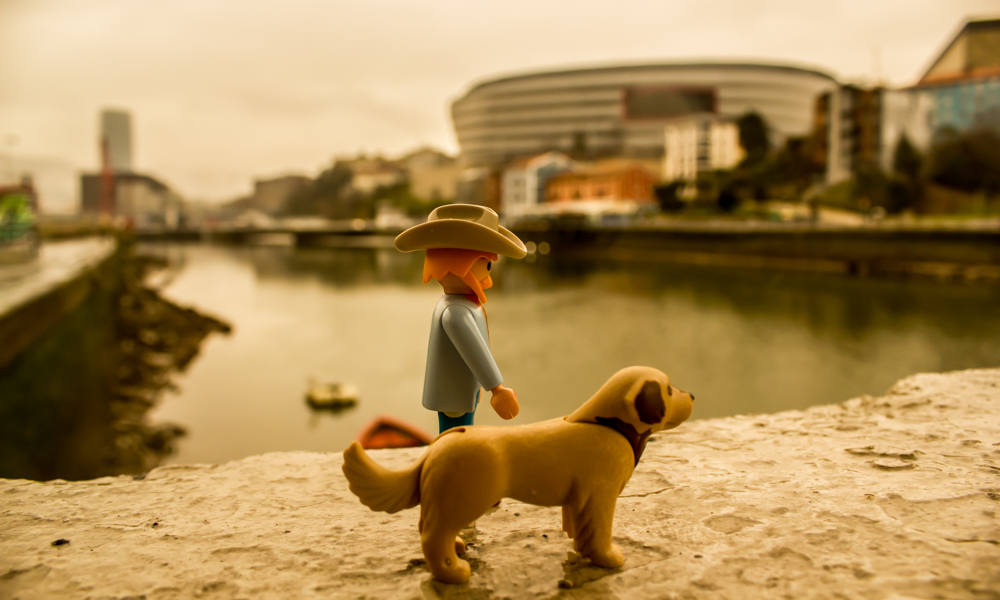 Fotos: De Marijaia a las sardineras: la bilbaína que recrea con sus Playmobil la esencia de la Villa