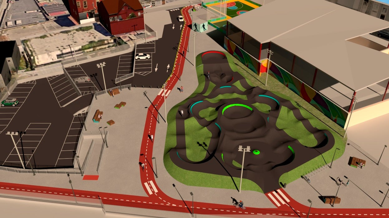 Fotos: Así será la nueva zona deportiva de Punta Zorroza