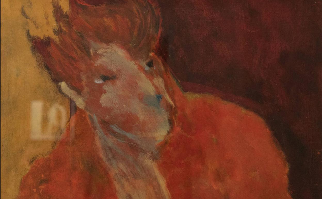 Pintura de José Félix González Placer donada recientemente al museo Artium. 