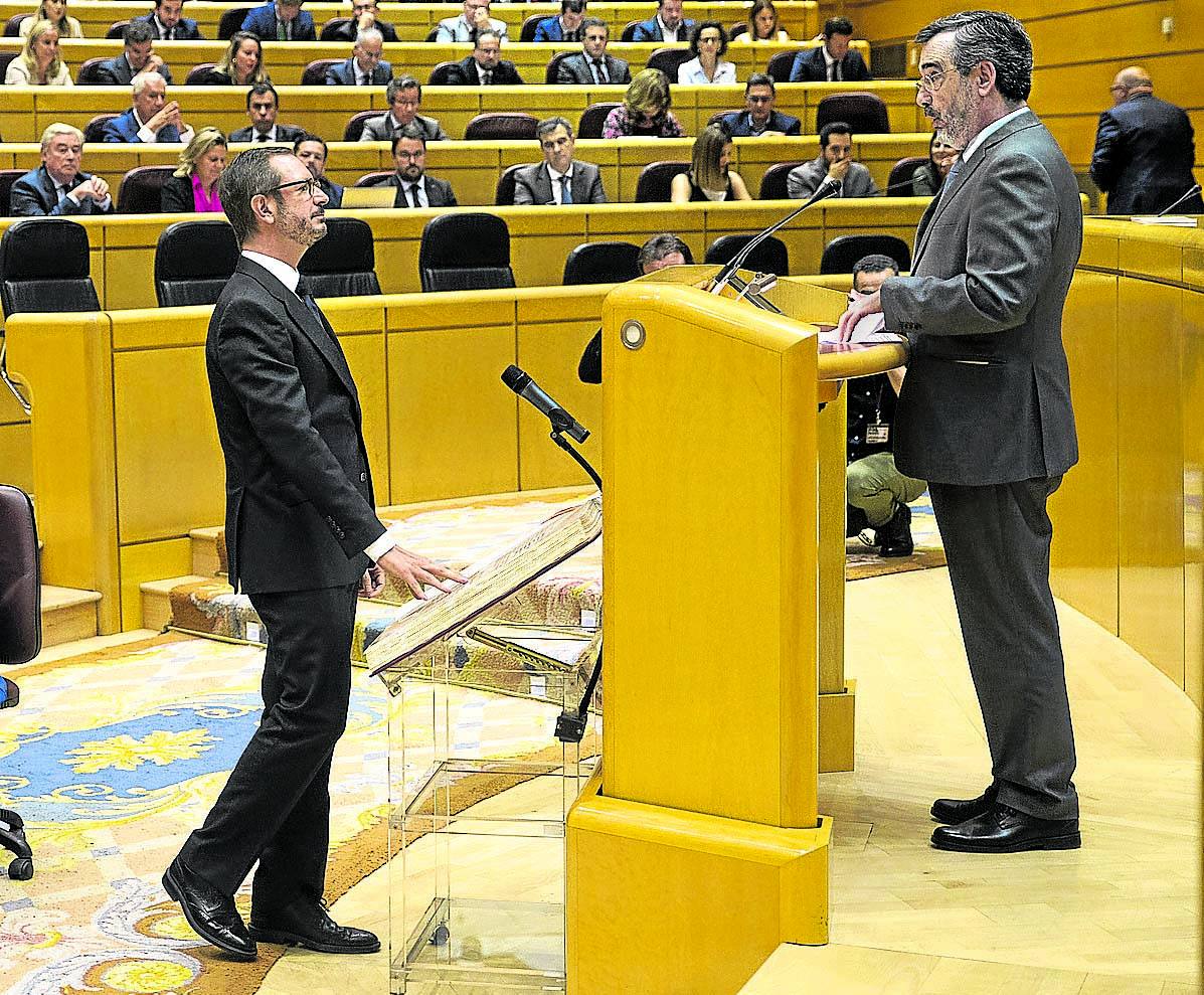 Javier Maroto juró su cargo como senador a finales de 2019. 