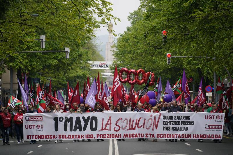 Fotos: Bilbao celebra el 1 de mayo