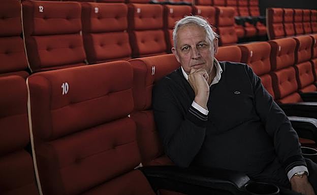 Alfonso Benegas en los cines Plaza Coslada, que se inauguran este viernes 5 de mayo.