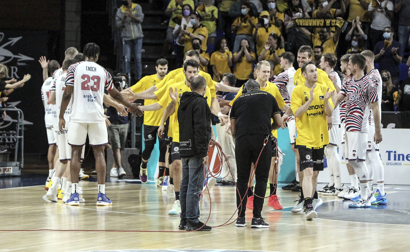 Fotos: Tenerife - Baskonia, en imágenes