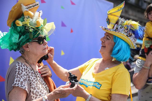 Fotos: Las comparsas de Bilbao calientan motores para la Aste Nagusia