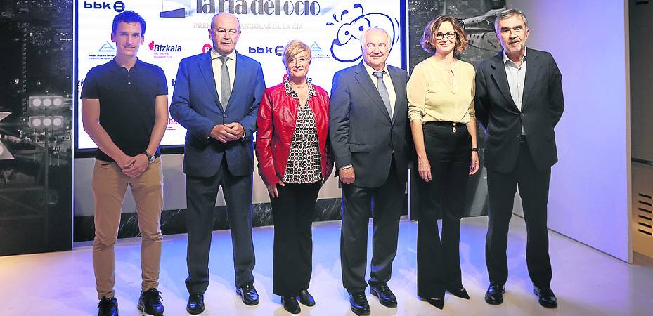 Koldo Bilbao, Ricardo Barkala, Itziar Urtasun, Arturo Trueba, Elixabete Etxanobe e Iñaki Arechabaleta. 