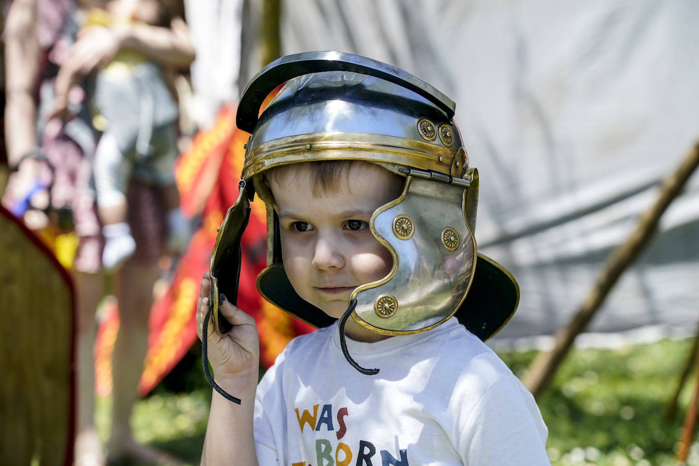 Fotos: Los romanos reconquistan el poblado de Mariturri