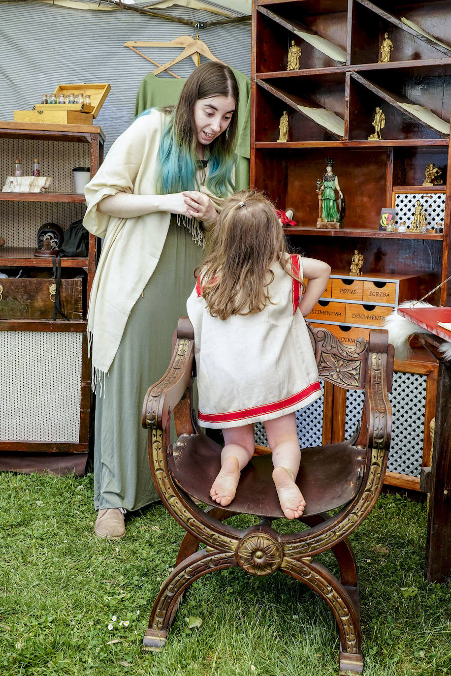 Fotos: Los romanos reconquistan el poblado de Mariturri