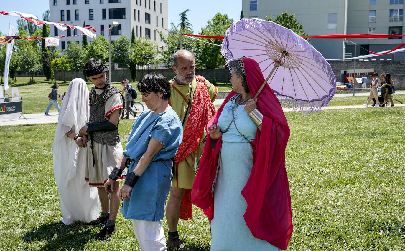 Fotos: Los romanos reconquistan el poblado de Mariturri