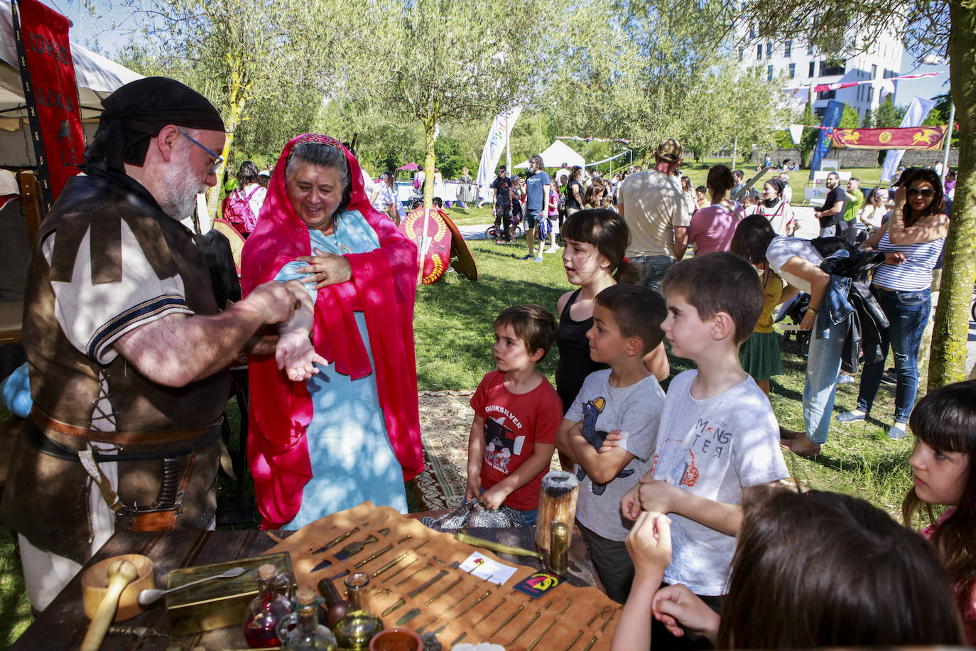 Fotos: Los romanos reconquistan el poblado de Mariturri