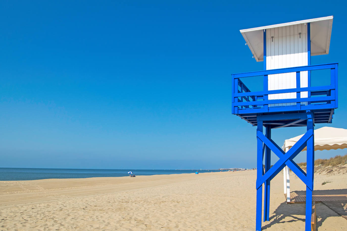 Playa de La Casita Azul (Isla Cristina- Huelva).