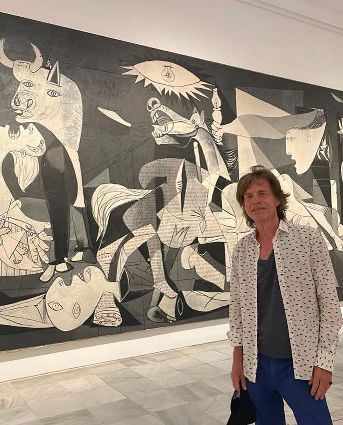Fotos: Mike Jagger, un turista más por Madrid