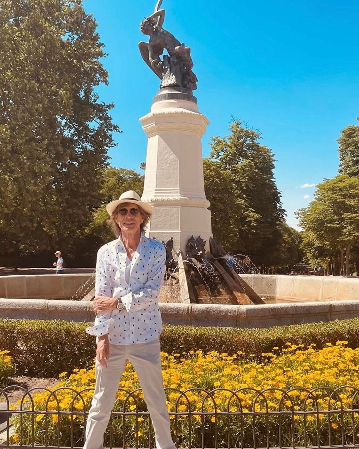 Fotos: Mike Jagger, un turista más por Madrid