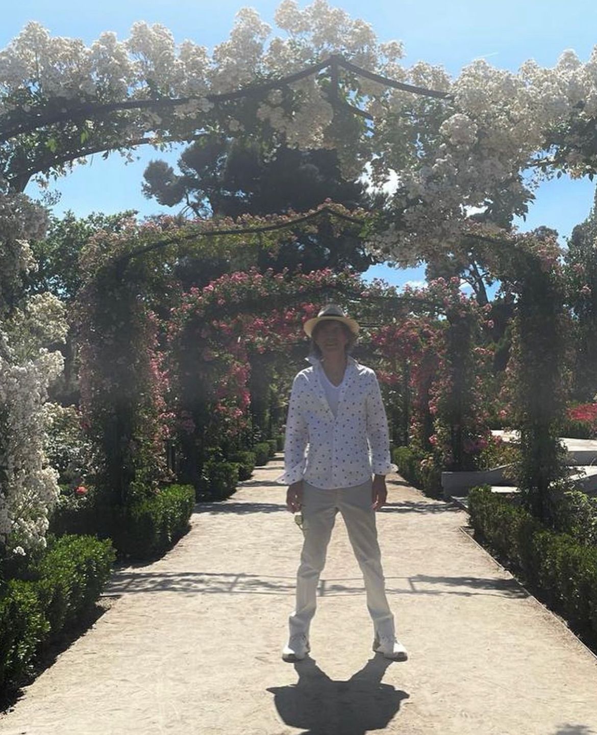 Fotos: Mike Jagger, un turista más por Madrid