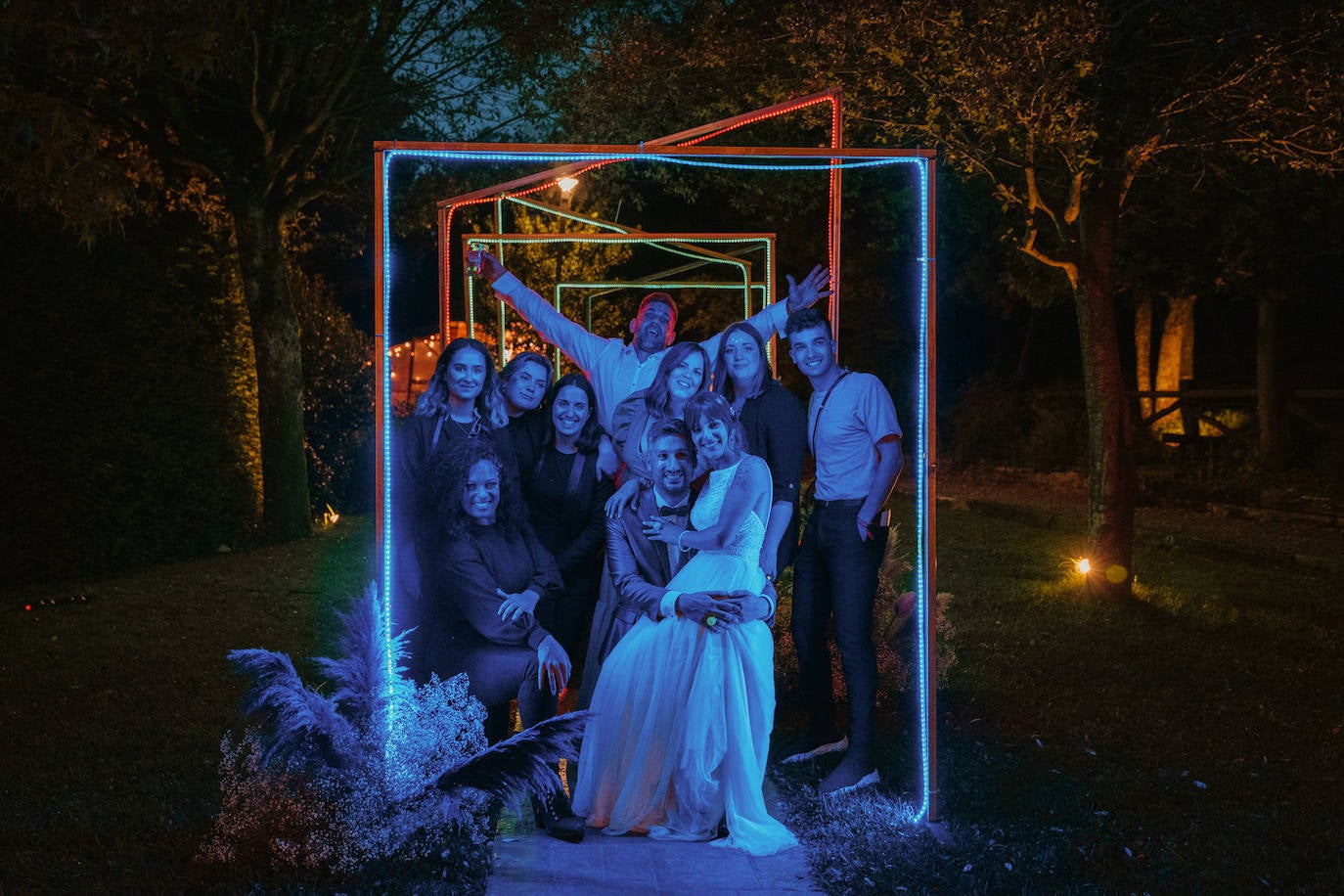 Fotos: La boda circense de Isma, de &#039;El Conquistador del Caribe&#039;, e Iraia en el Valle de Arratia