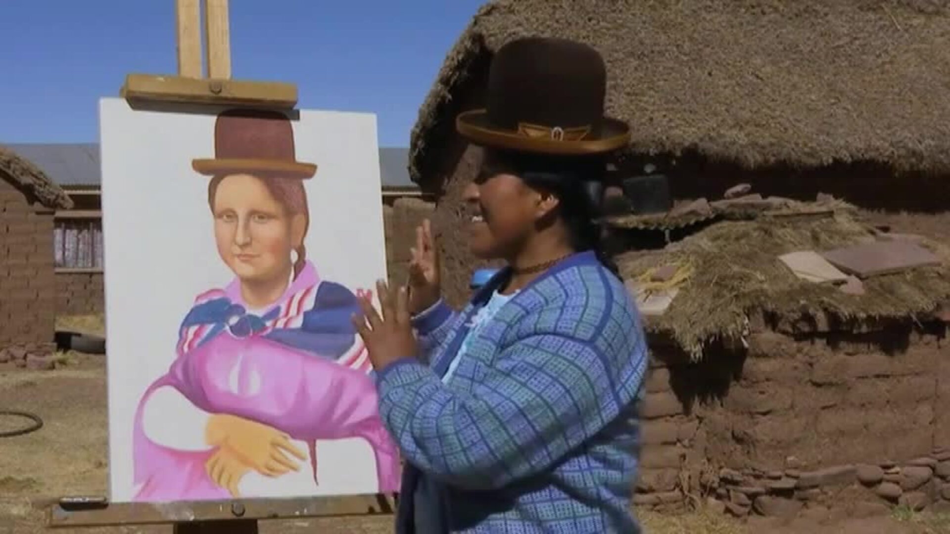 La Mona Lisa indígena de Bolivia