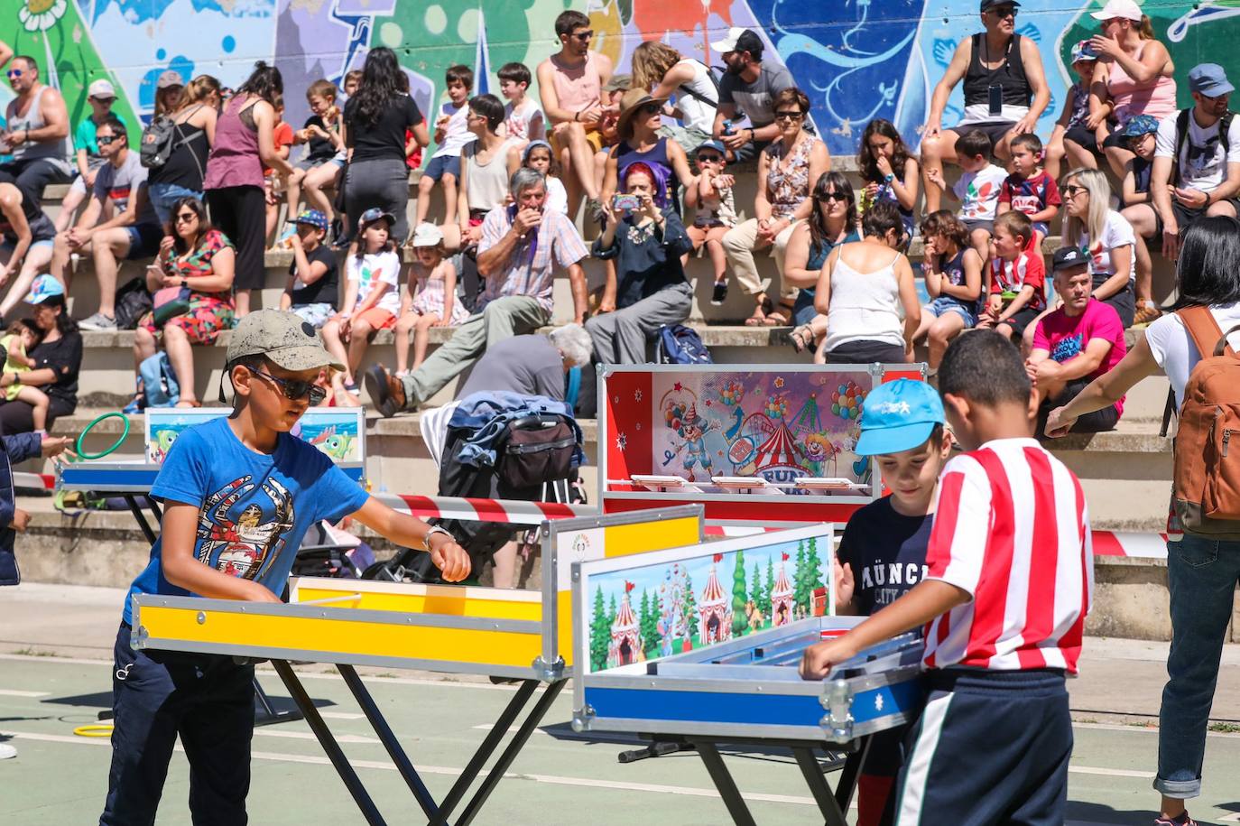 Fotos: Labastida acoge el regreso de la gran fiesta de la escuela pública vasca