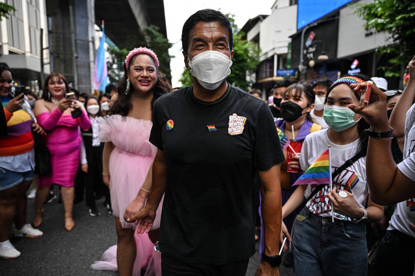 Fotos: Bangkok celebra su primer desfile del Orgullo en 16 años