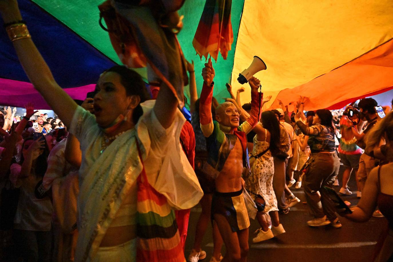 Fotos: Bangkok celebra su primer desfile del Orgullo en 16 años