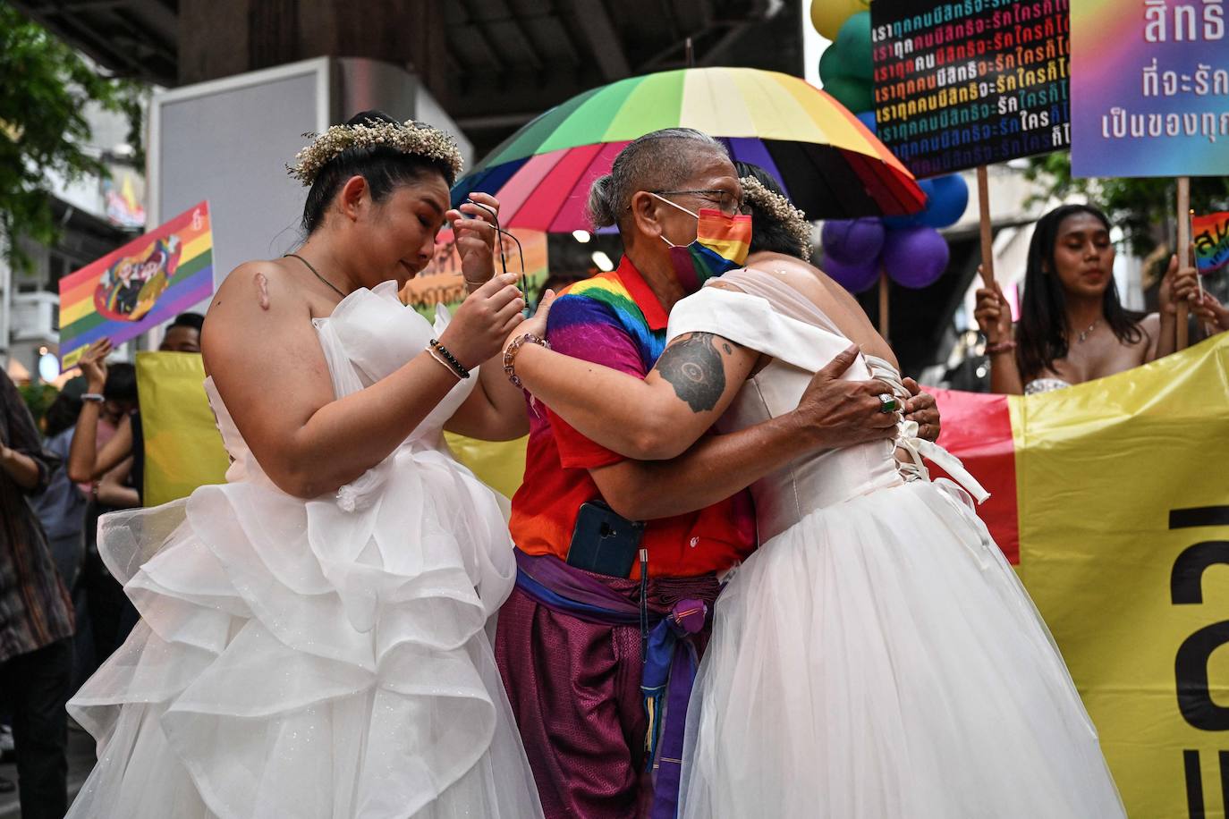Fotos: Bangkok celebra su primer desfile del Orgullo en 16 años