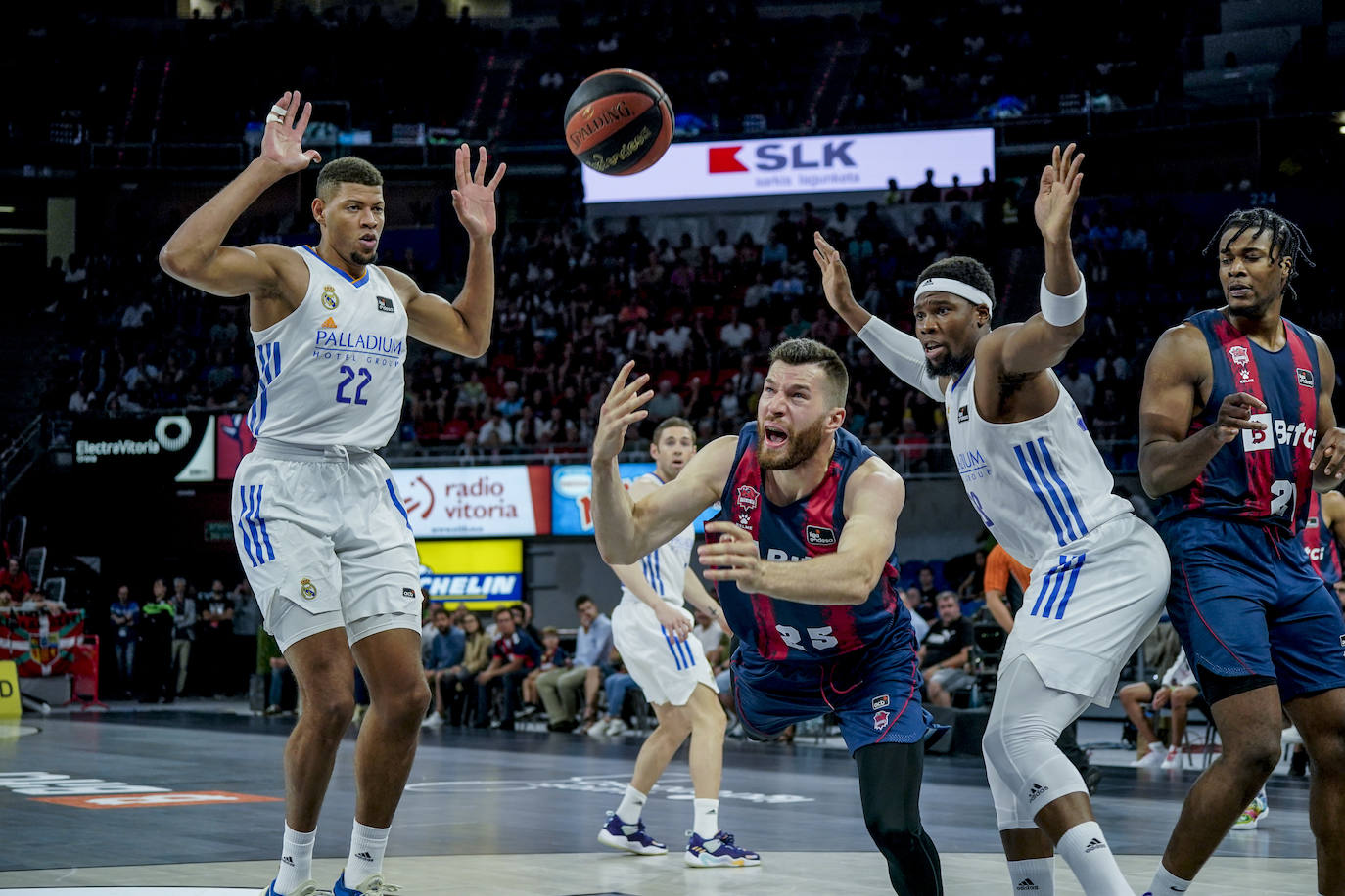 Fotos: Baskonia-Real Madrid, en imágenes