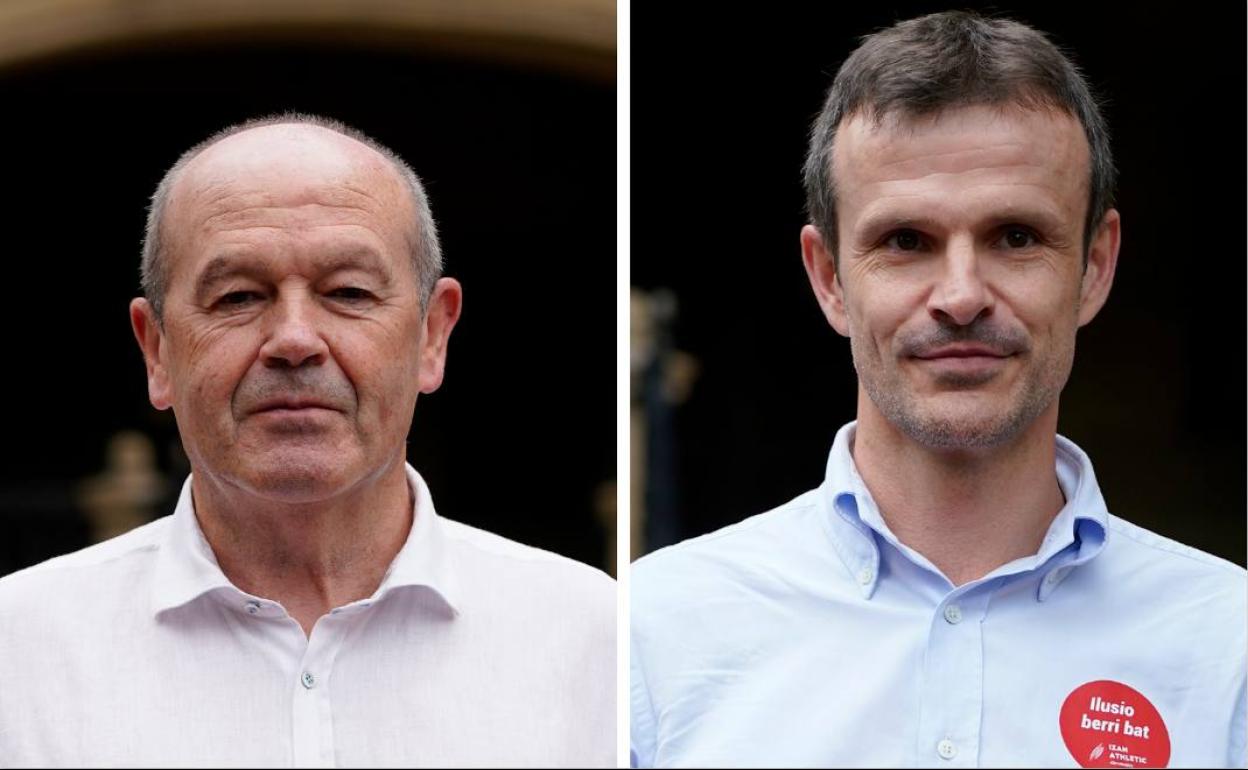 Ricardo Barkala y Jon Uriarte.