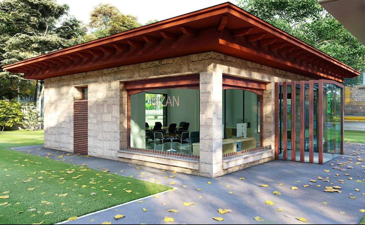 Imagen que adoptará el pequeño edificio de la Florida tras la obra.