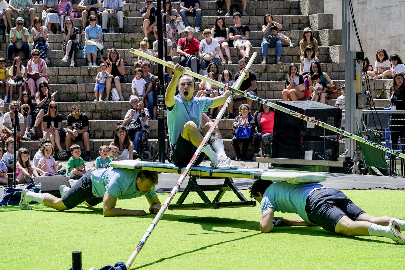 Fotos: Así ha sido el sábado cargado de espectáculos por Kaldearte en Vitoria