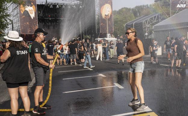 Una treintena de fuentes de agua potable en Mendizabala