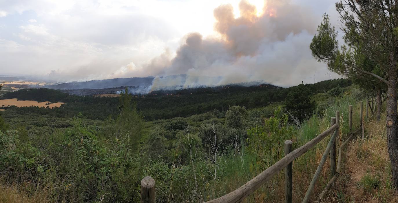 Fotos: Navarra, en estado de máxima alerta por los incendios