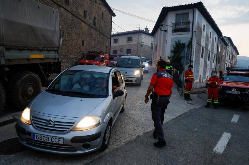 Fotos: Navarra arde por el calor extremo