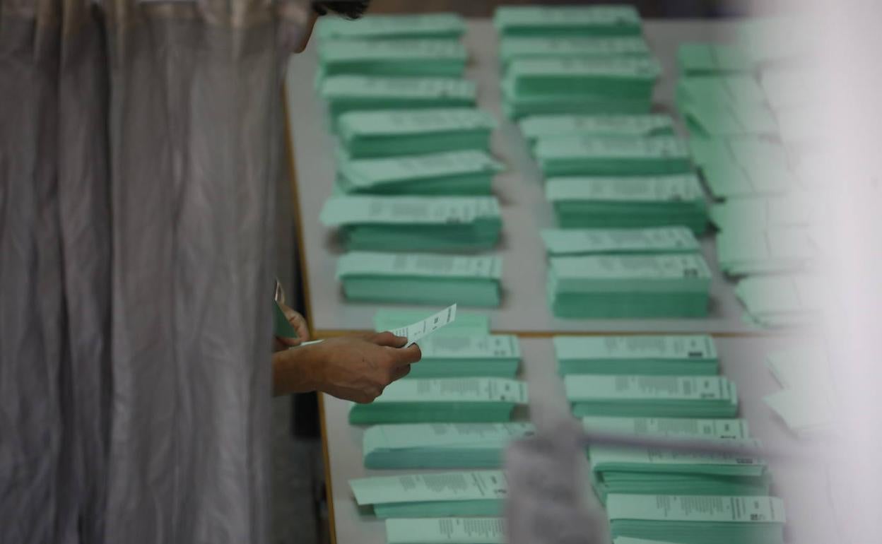 Colegio electoral en Córdoba