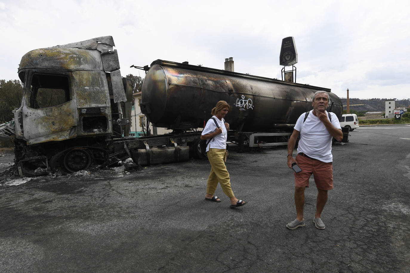 Fotos: Así han quedado los pueblos navarros afectados por los incendios