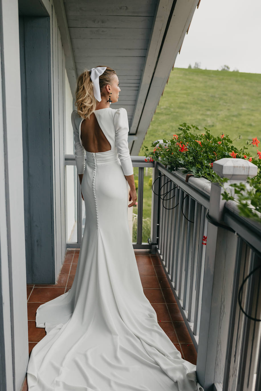 Fotos: Sí, es posible transformar un &#039;look bridal&#039; solo con los accesorios: la novia vizcaína que lo consiguió