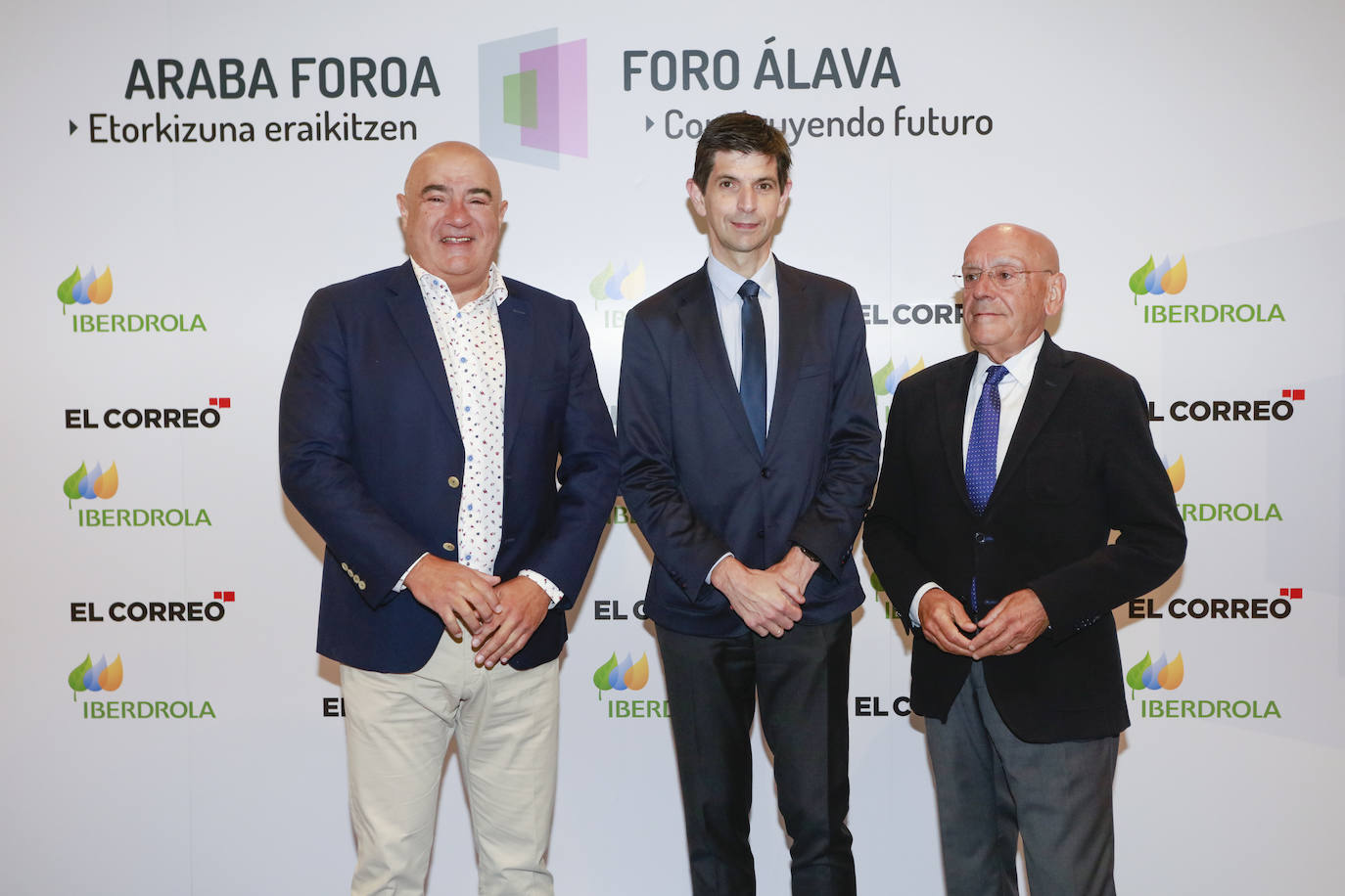 Pablo Oraá, Alfonso Fernández de Trocóniz y Gregorio Rojo.