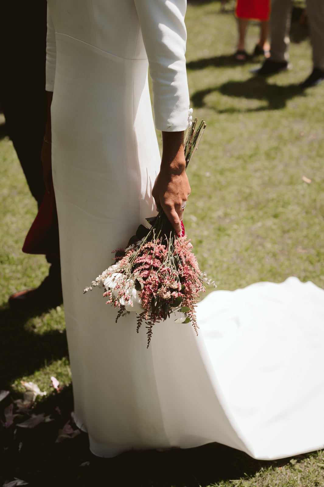 Fotos: La novia de Algorta a la que destrozaron el vestido tres días antes de la boda