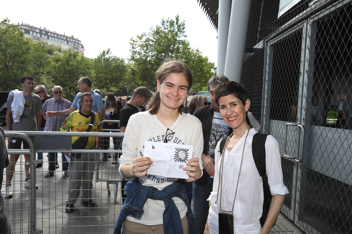 Ambiente en el festival. 