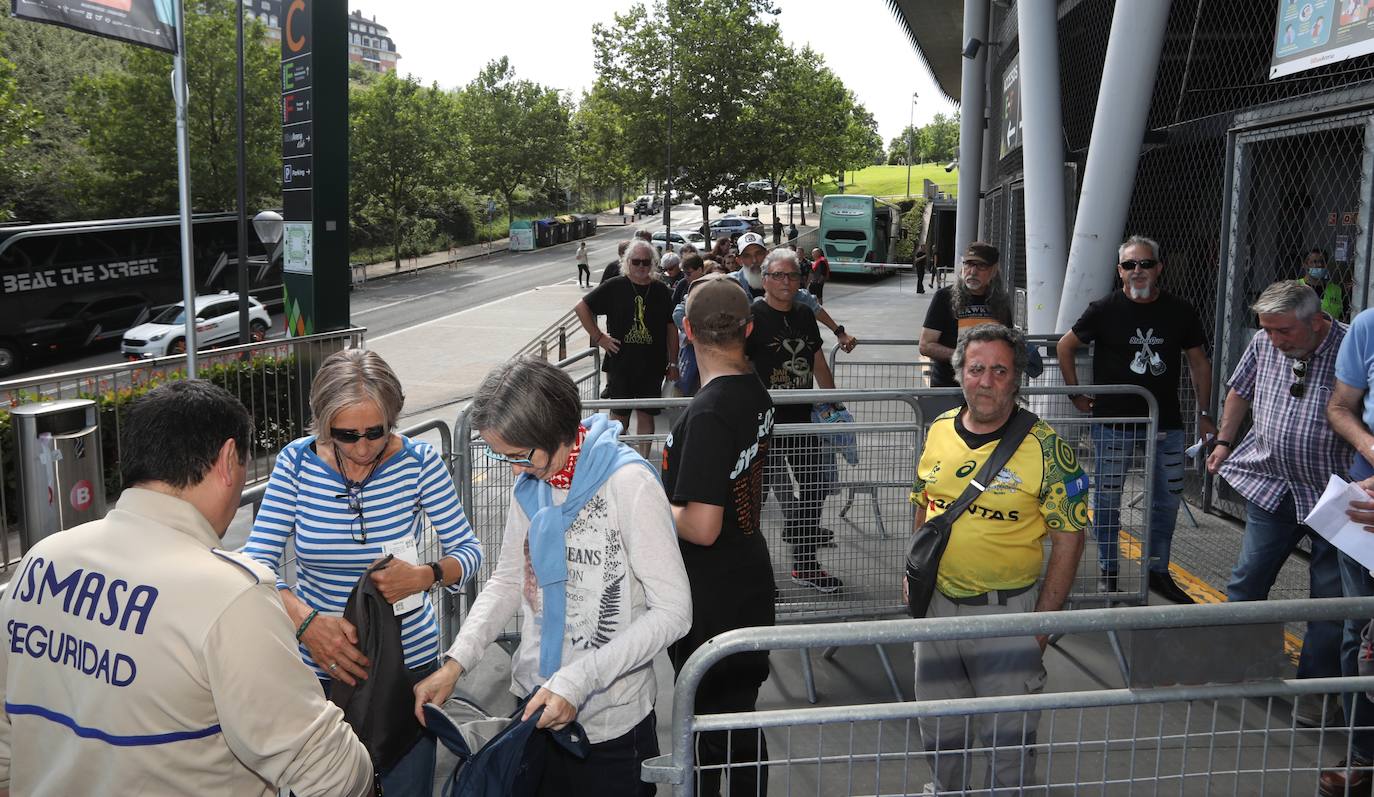 Ambiente en el festival.