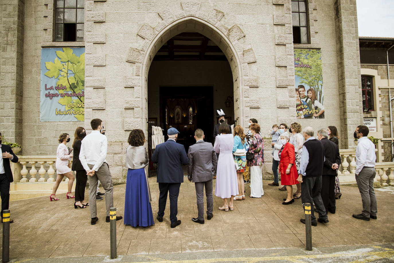 Fotos: La boda de Ana en Bilbao con guiños al cuento de &#039;Alicia en el país de las maravillas&#039;