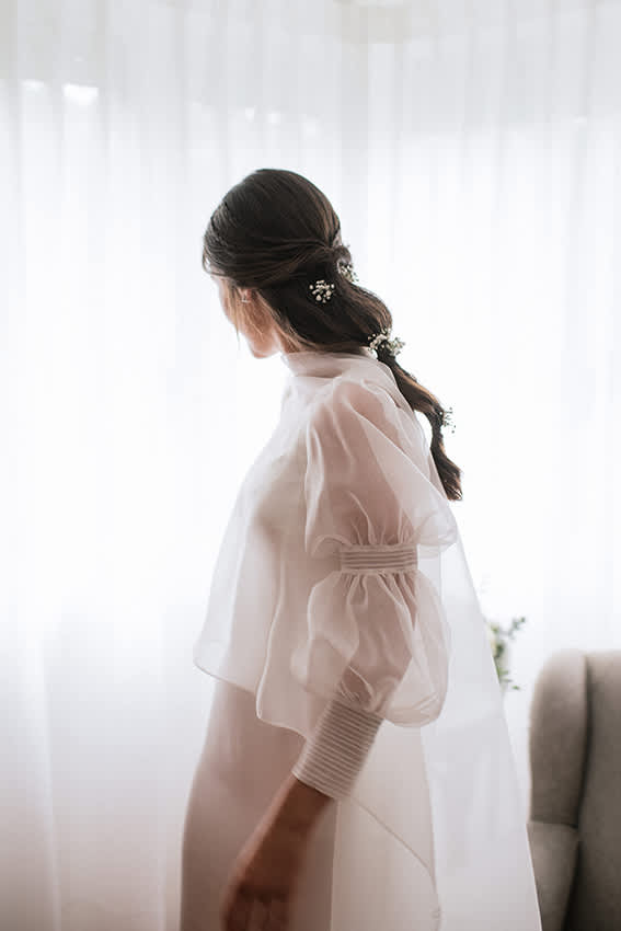 Fotos: Ane, la novia que encontró su vestido viral en una casita de Erandio