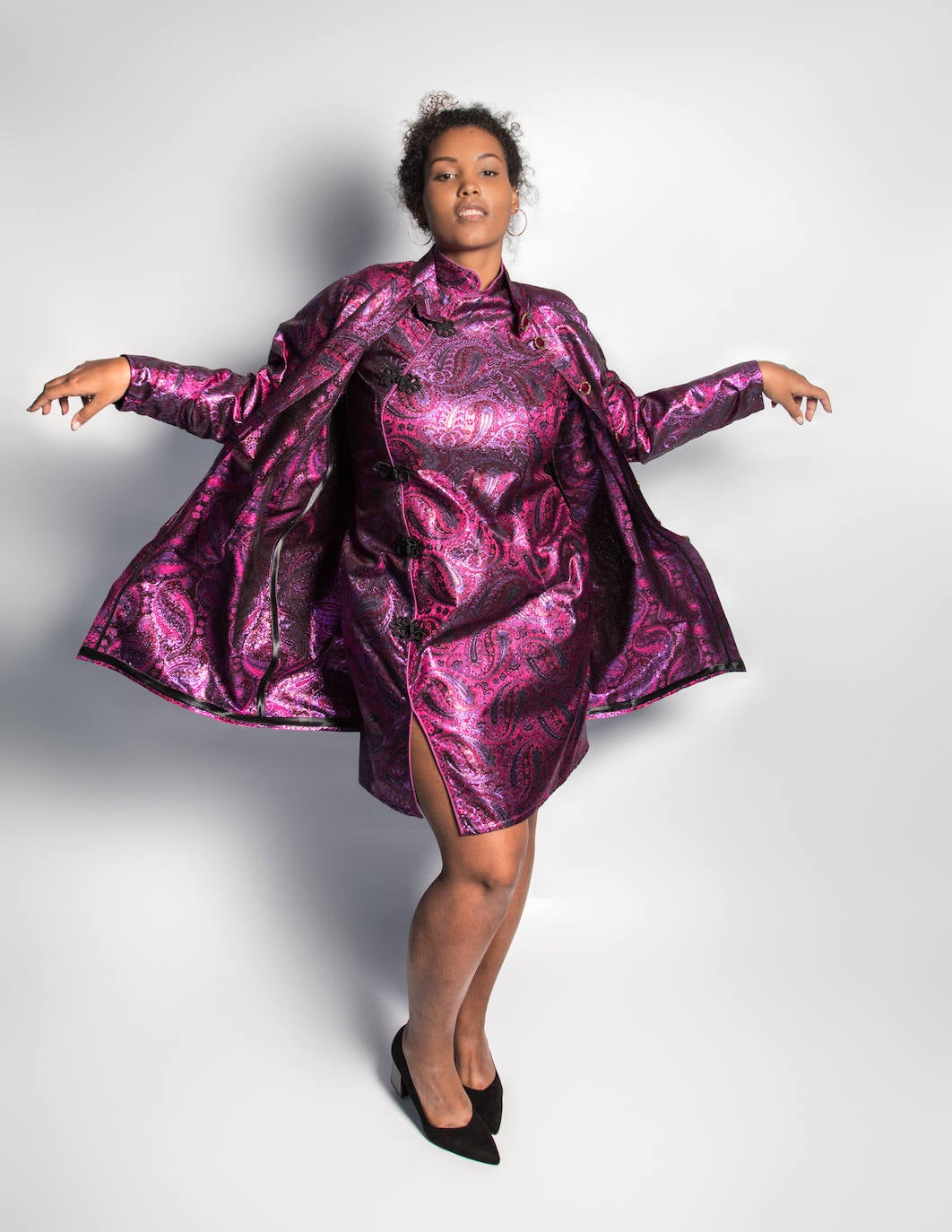 Fotos: Marina, la diseñadora bilbaína que se ha propuesto vestir de color a las personas con tallas grandes