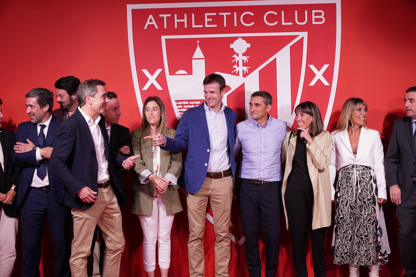 Fotos: Las imágenes de la presentación de Valverde como entrenador del Athletic
