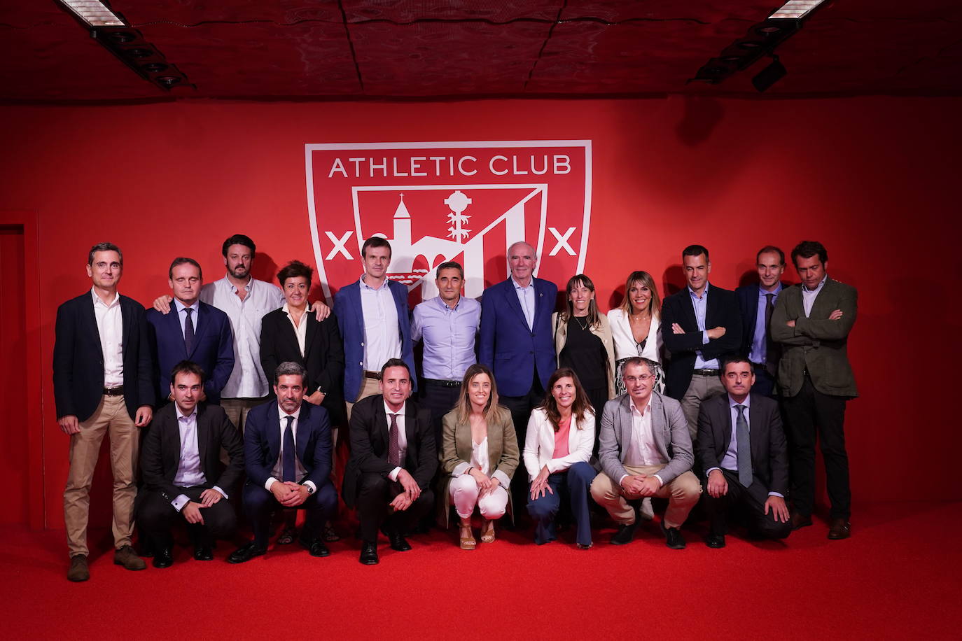 Fotos: Las imágenes de la presentación de Valverde como entrenador del Athletic