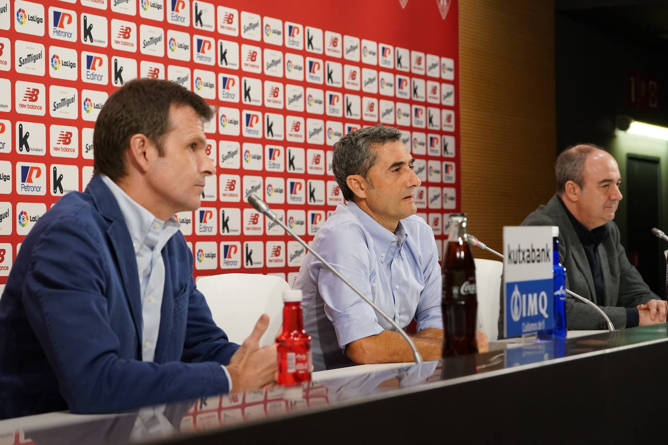 Fotos: Las imágenes de la presentación de Valverde como entrenador del Athletic