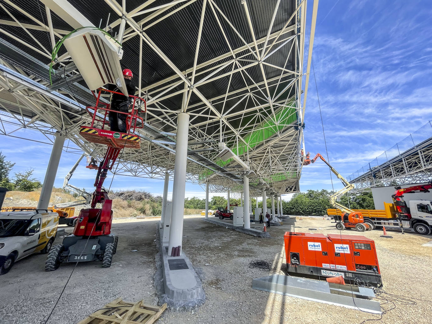 Fotos: Así son las nuevas cocheras de Tuvisa