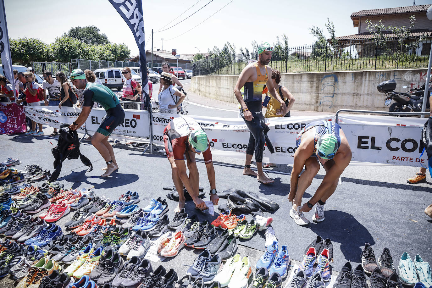 Fotos: Las mejores imágenes del triatlón de Legutio