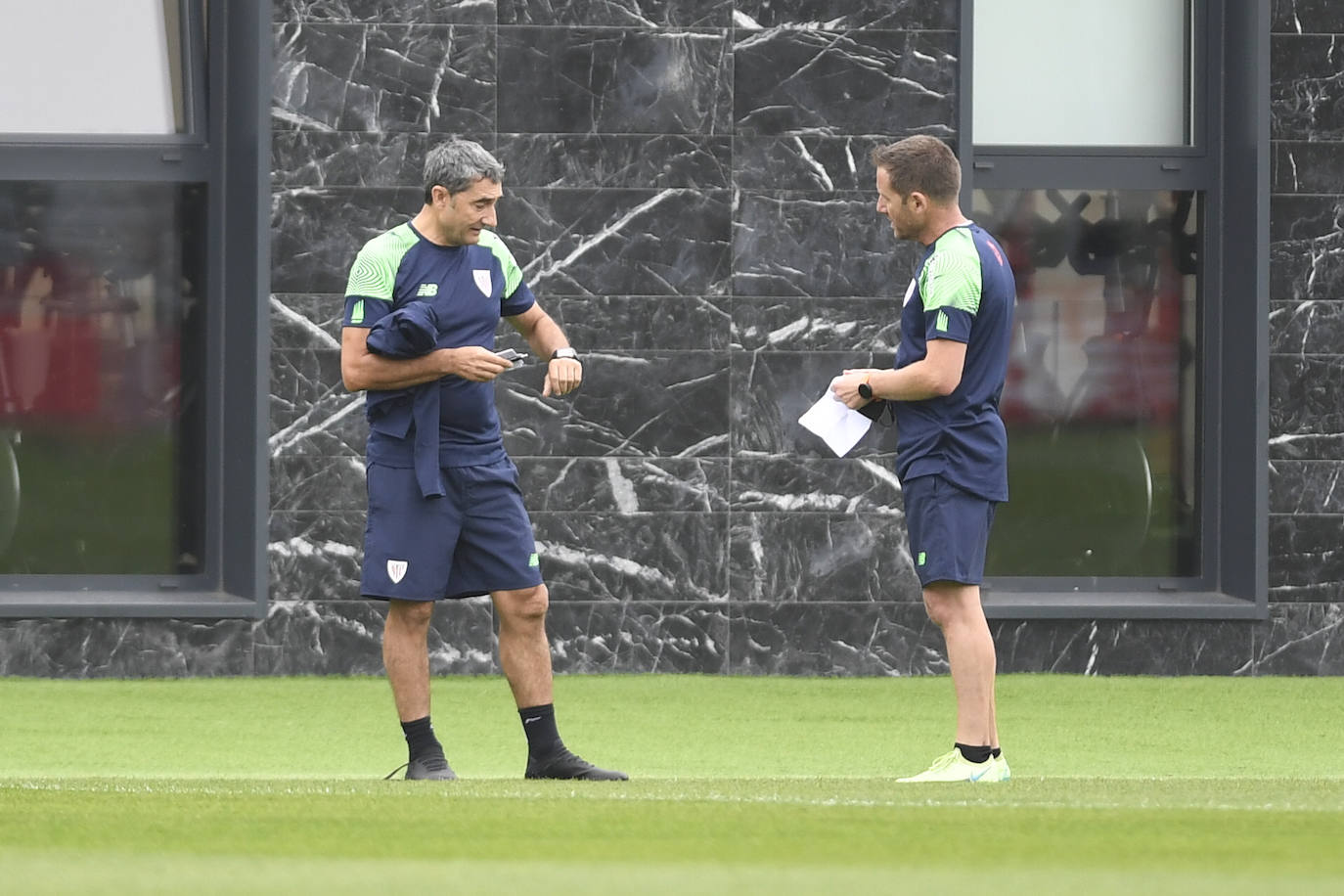 Fotos: El Athletic vuelve a los entrenamientos con Valverde al frente