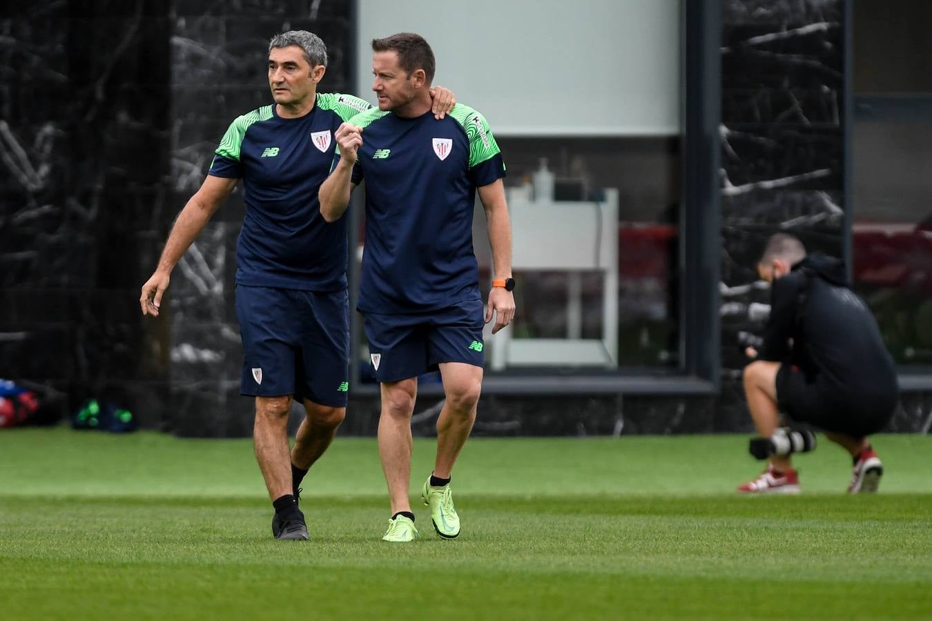 Fotos: El Athletic vuelve a los entrenamientos con Valverde al frente