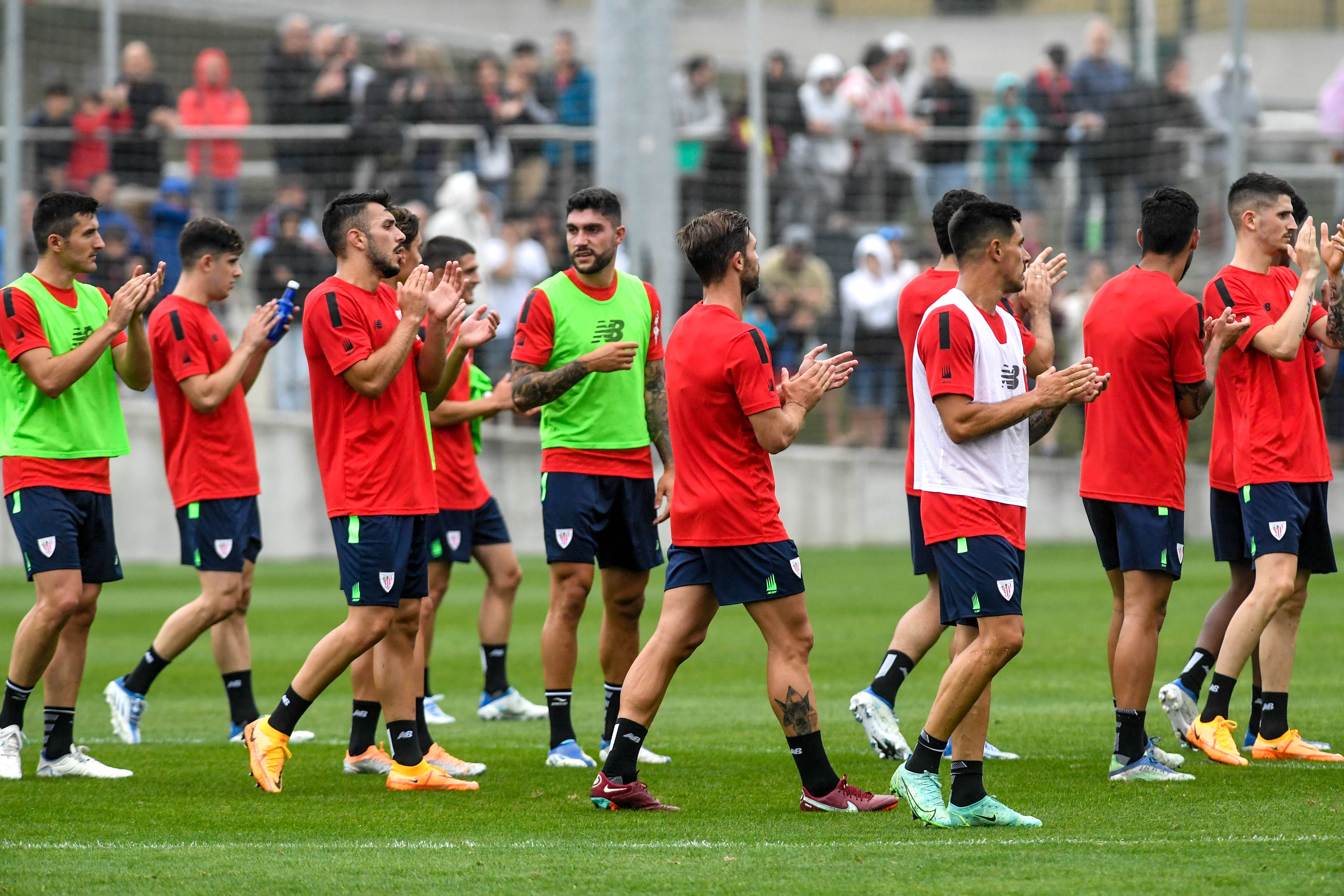 Fotos: El Athletic vuelve a los entrenamientos con Valverde al frente